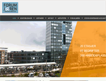 Tablet Screenshot of forumjaren.no